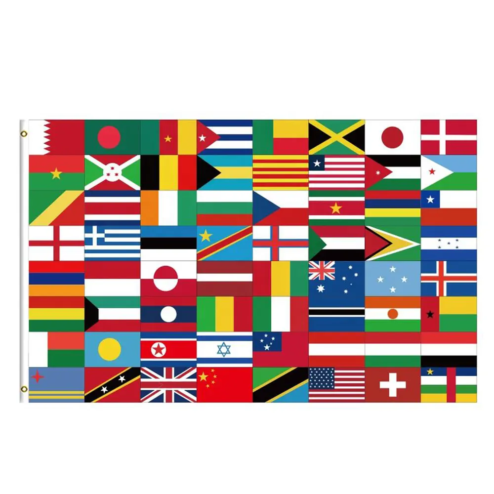 Bandeira americana do brasil impressão digital dos fãs do logotipo personalizado