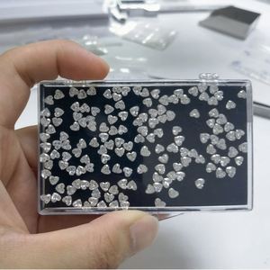 Diamant en vrac de 0,5 à 5 carats, taille cœur, clarté VVS, couleur D, excellente taille, cultivé en laboratoire, certifié IGI, prix de gros usine - Product Image 2
