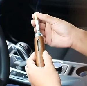 Ceniceros portátiles para coche con logotipo personalizado, precio mayorista, que no dejan caer las cenizas, cenicero para coche para fumadores, para fumar sin problemas. - Product Image 3
