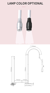 Ánh sáng trắng nguồn bàn đạp chuyển đổi với bộ đếm thời gian dẫn UV ghép sai Lash mở rộng chữa lông mi Keo UV Lash đèn - Product Image 4