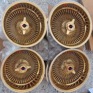 Jantes à rayons chromées en acier 13*7 5*120.65 - Product Image 2