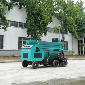 Machine à pavage d'asphalte miniature sur roues de 1,45 m de large de la marque Storike, pavageur routier multifonctionnel pour la réparation des trottoirs et des routes en asphalte - Product Image 1