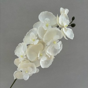 Nouvelle arrivée, orchidée artificielle en velours de haute qualité pour la décoration de la maison et des hôtels - Product Image 5