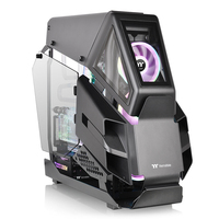 Boîtier d'ordinateur de jeu refroidi par eau Thermaltake en alliage d'aluminium ATX Full Tower