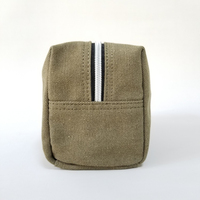 Personnalisé En Toile Vintage Pour Hommes En Plein Air Voyage Organisateur De Toilette Sac de Lavage Pour La Douche De Salle De Bains