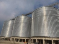 Silo a Fondo Piatto da 10.000 Tonnellate per Stoccaggio Cereali, Spedizione Gratuita, Grandi Sacchi Silo per Mais, Chicchi di Caffè, Grano e Altri Prodotti Alimentari