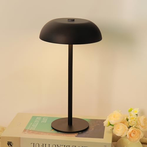 Lampe en métal acrylique sans fil rechargeable par USB, design moderne minimaliste, corps flexible en fer, pour la décoration de la maison/du bureau/de la chambre - Product Image 5