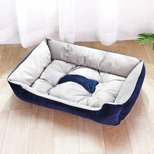 Four Season Solid Classic Eco-Friendly Pet <strong>Bed</strong> Rectangle <strong>Shape</strong> Portable <strong>Dog</strong> Cat <strong>Sofa</strong> <strong>Bed</strong> Nest Waterproof for Medium Animals - Product Image 4