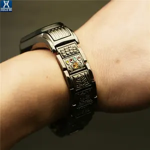 Bracelet de rechange ODM holdmi 4, séries de pierres infini, couleur noire, pour xiaomi, 43041, Avengers Thanos