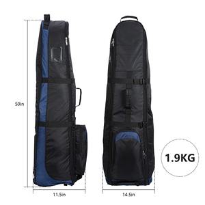 Léger Pliant sac de <span class=keywords><strong>golf</strong></span> voyage couverture Rigide En Nylon Sac de <span class=keywords><strong>Golf</strong></span> avec Roues - Product Image 3