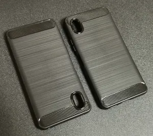 רך סיבי פחמן TPU טלפון נייד מגן מקרה כיסוי עבור Sony Xperia 10 V 1 5 IV פרו-אני 5 III Ace 2 השני XA4 XZ5 XZ4 XZ3 XZ2