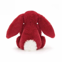 Jelly Cat UK pour la peluche exquise Shy Bunny Bonnie, jouet en peluche avec rembourrage en coton PP, cadeau de Noël