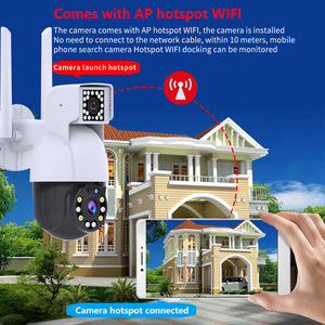 Caméra IP Wifi PTZ HJSCCD 1080P Extérieure avec Zoom Numérique 4X, Vision Nocturne, Surveillance de Sécurité - Product Image 2