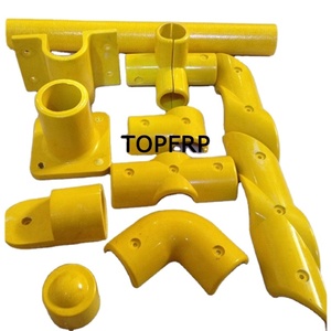 Conector de Tubería de Esquina de 3 Vías de FRP de 50 mm - Product Image 1