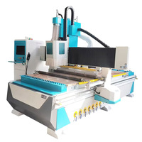Machine de découpe et de gravure CNC pour le travail du bois, certifiée CE, haute qualité, 1325 1328, 3 axes, ATC, routeur CNC pour le bois