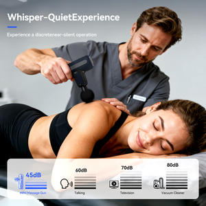 Pistola de Masaje de Percusión de Tejido Profundo con Vibración, Mini Masajeador con Calor, 5 Velocidades, Masajeador Muscular de Fascia - Product Image 5