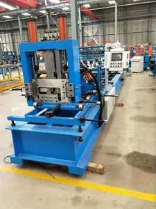 Fabricante chinês Automático C Purlin Interchange Aço Perfil Cold Roll formando máquina