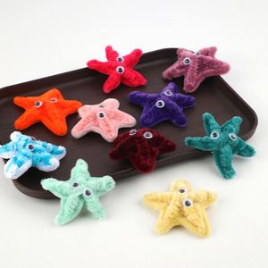 Atelier de broches étoile de mer à yeux bouleux : Créez une jolie étoile de mer à yeux mobiles avec des tiges en chenille – Choisissez parmi 10 couleurs amusantes - Product Image 1