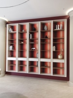 Panneau Mdf design moderne Panneau mural pliable en bois imperméable et insonorisé à haute brillance