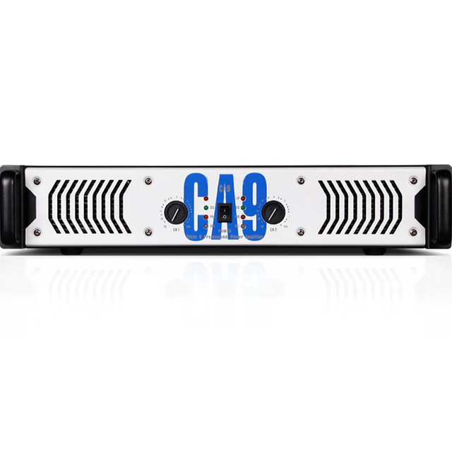 CA9 2U 2ch 750W*2 Professional Power Amplifier Hot Selling Factory Stage Performance Concert KTV Party Equipment Metal Shell