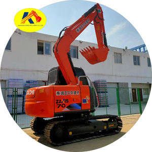 Miniexcavadora con Certificado EPA y CE, con Cuchilla Topadora, Excavadora Hidráulica Usada Hitachi ZX70 de 7 Toneladas - Product Image 1