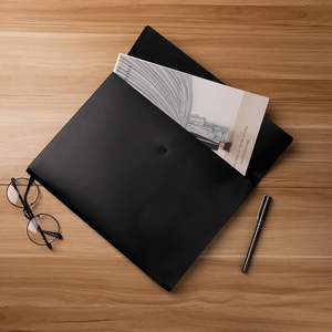 A4-Größe Wasserdichte Plastik-Dokumententaschen mit Druckknopf A4-Dokumentenmappe Plastikumschläge Poly-Umschläge - Product Image 5