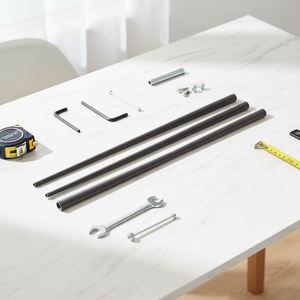 3K Matte Carbon Fiber Tapered Round Tube High Strength for Telescopic Tent <b>Poles</b>, Drone Frame & Photography Supports - Product Image 1