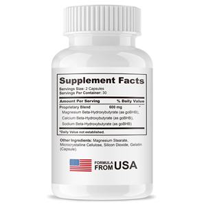 Keto bhb แคปซูล ketogenic carb, แคปซูลเผาผลาญไขมันยาลดน้ำหนักถั่วขาวสกัดจากชาเขียวติดฉลากส่วนตัว - Product Image 4