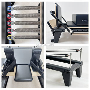Pilates komersial Trapeze Hitam aluminium pelacak lengkap Pilates reeks Gym Studio peralatan tahan lama mesin reparasi Pilates - Product Image 3