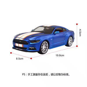 <span class=keywords><strong>Maisto</strong></span> 1:24 Ford Mustang GT modello di lega Sport Car metallo ornamento collezione Super collezione di auto giocattolo veicolo regalo - Product Image 4