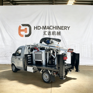 Moteur de pompe de forage de puits d'eau à moteur diesel Hongrun de haute qualité, mobilité flexible, profondeur de 200 m, garantie 1 an - Product Image 2
