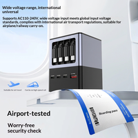 Station d'accueil portable pour ordinateur portable, charge rapide PD super rapide, 8 ports, 200W, chargeur pour ordinateur portable, station d'accueil pour jeux