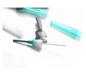 WUZHOU marka çok örnek güvenlik steril plastik tıbbi tek kullanımlık kalem tipi kan alma iğnesi