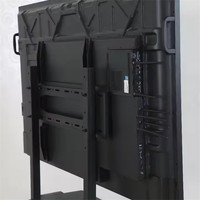 Tableau interactif intelligent à écran plat de 98 pouces, double système d'exploitation Android et Windows, écran tactile 4K pour l'enseignement interactif, fabrication OEM