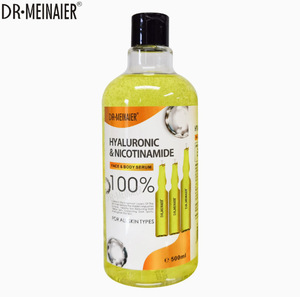 Esencia Líquida con Ácido Hialurónico <span class=keywords><strong>y</strong></span> Nicotinamida 500ml - Suero Facial Hidratante para el Cuidado de la Piel - Product Image 1