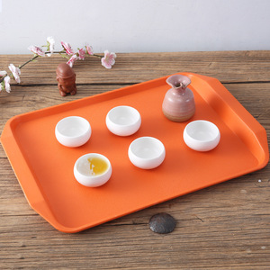 Suministro directo de fábrica de bandejas/platos rectangulares para comida rápida para hoteles, comedores, escuelas, restaurantes y tiendas de snacks. - Product Image 3