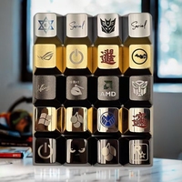 High Precision CNC Aluminum Alloy Metal Keycaps Custom Factory ESC Universal Mechanical Keyboard 3D Model Personalized Keycaps