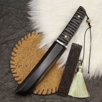 Couteaux d'extérieur en acier damas de haute qualité Couteaux de chasse de pêche de camping pour une utilisation sur le terrain