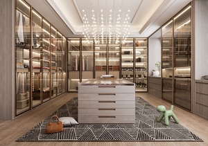 Armario <span class=keywords><strong>Almira</strong></span> Económico con Certificación CE, Muebles Modernos para Dormitorio, Gabinete de Almacenamiento de Madera Contrachapada y MDF, Panel para Hotel - Product Image 6