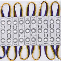 1.5w Smd 5050 RGB Led Module 12v Ip67 étanche avec lentille optique Led Modules chine
