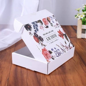 Tùy Chỉnh Logo Thiết Kế Sóng Mailing Bao Bì Đồng Bằng Trắng Vận Chuyển Hộp Carton - Product Image 6