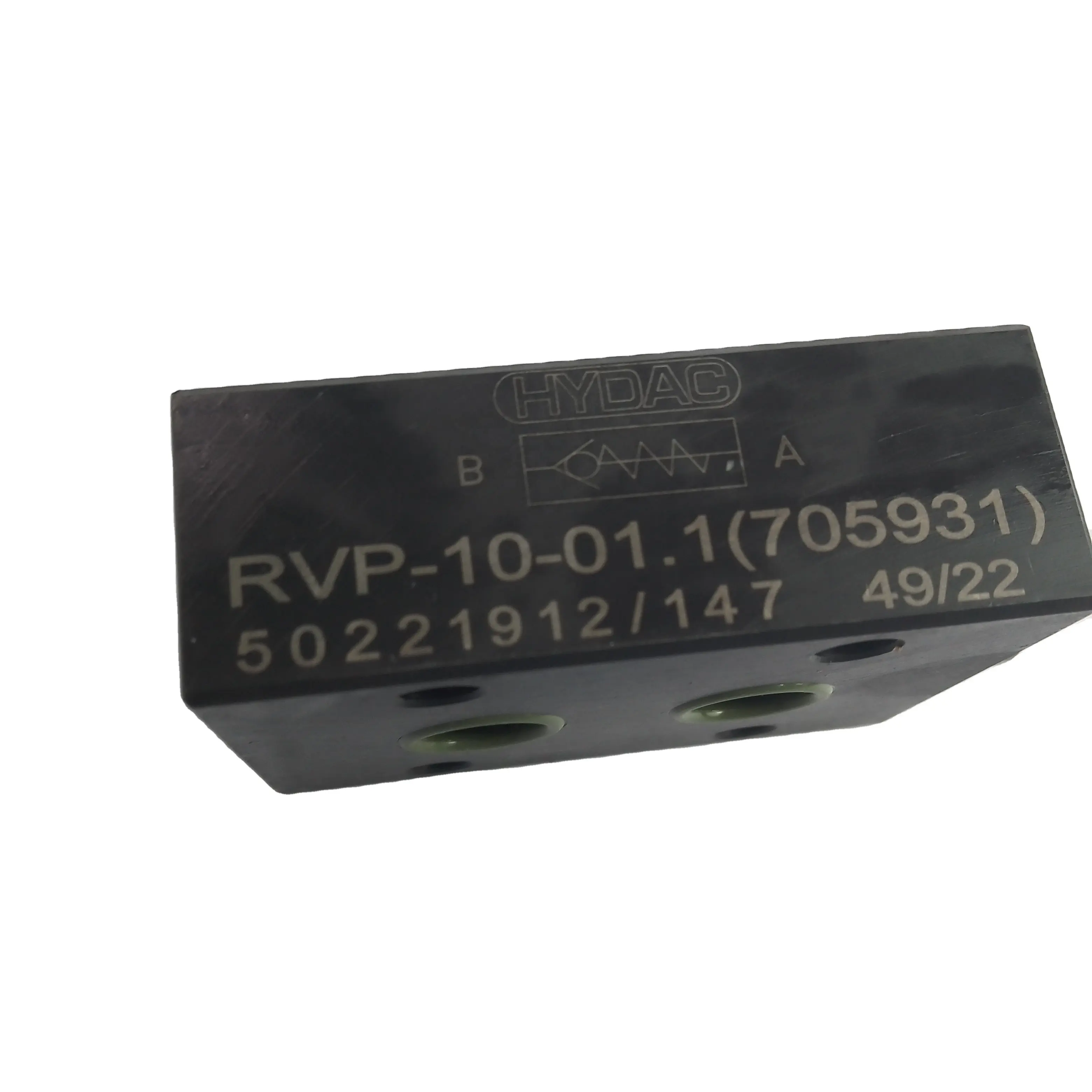 Hydac Hydraulische Controle Eenrichtingsklep RVP-10-01.1