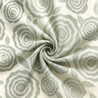 Tissu Jacquard Tissé 100% Polyester Teint Doux Décoratif Largeur 98 pouces pour Rideaux et Draperies – Production Textile de Maison en Gros