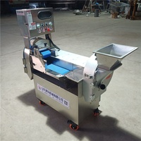 Offre Spéciale Commercial Dicer Trancheuse hachoir Broyeur Cutter Double Têtes Racines Tomate À Feuilles Fruits Légumes Machine De Découpe