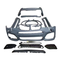 Kit carrosserie Premium M Sport Style Noir brillant PP Pare-chocs avant Diffuseur arrière Adaptation directe pour BMW X4 F26 2014-2018