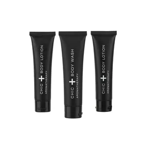 Shampooing, <span class=keywords><strong>Gel</strong></span> <span class=keywords><strong>douche</strong></span> et accessoires de toilette bon marché, 50 pièces, Tube pour shampooing, Lotion corporelle, personnalisé, pour hôtel, 30ml - Product Image 1