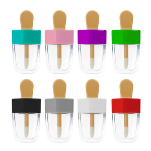 8ml sıcak satış sevimli çocuklar dondurma şekli popsicle dudak parlatıcısı tüp/konteyner fırça ile - Product Image 2