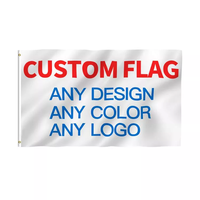 Drapeau personnalisé en gros, drapeau avec logo personnalisé, drapeau avec impression de logo personnalisé