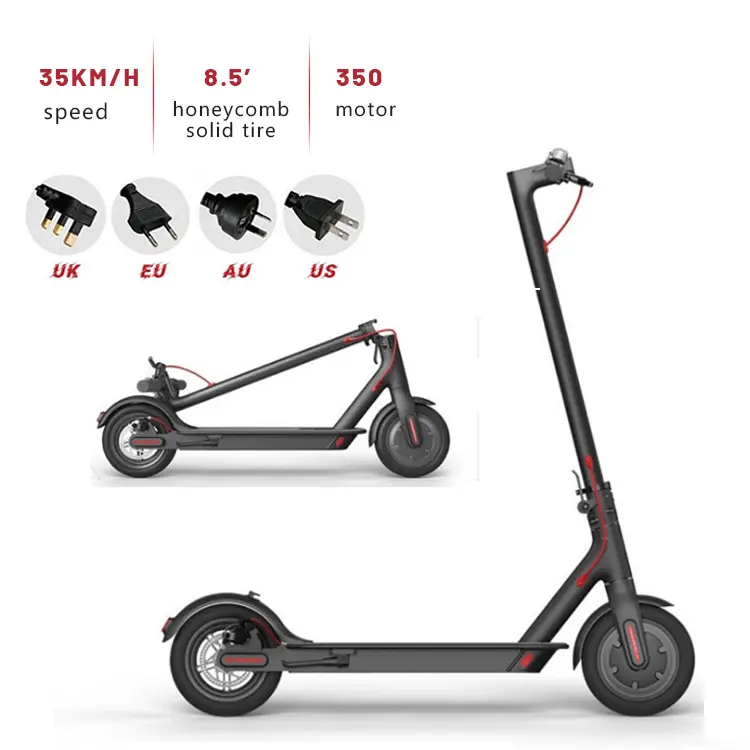X10 miglior Scooter elettrico per adulti 36V pieghevole e impermeabile 45 km/h Max velocità Unisex Bluetooth Scooter elettronico