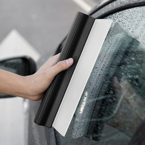 ที่ปาดกระจกแบบชิ้นเดียว วัสดุ PP พร้อมแถบซิลิโคนสำหรับทำความสะอาดกระจก - Product Image 1